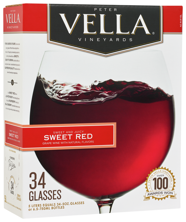 Peter Vella Sweet Red, California 5.0L