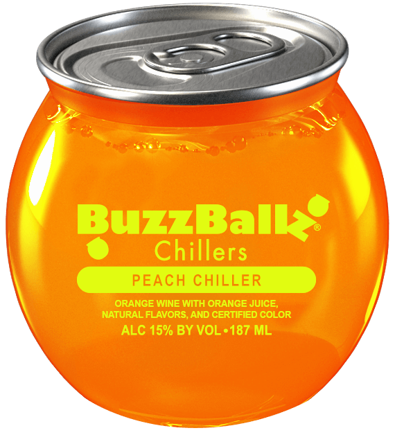 BuzzBallz Chillerz Peach Chiller 187ML