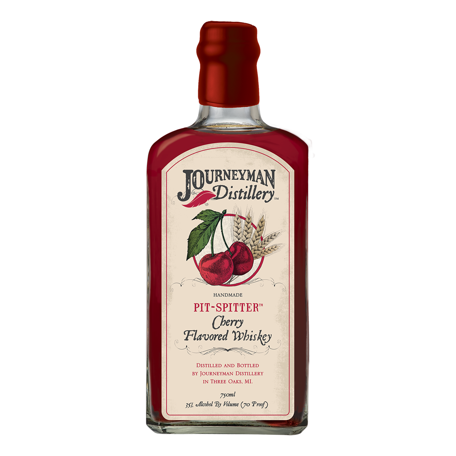 JOURNEYMAN PIT-SPITTER CHERRY Flavored Whiskey BeverageWarehouse