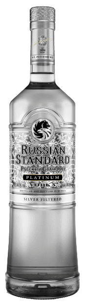 RUSSIAN STANDARD PLATINUM Vodka BeverageWarehouse