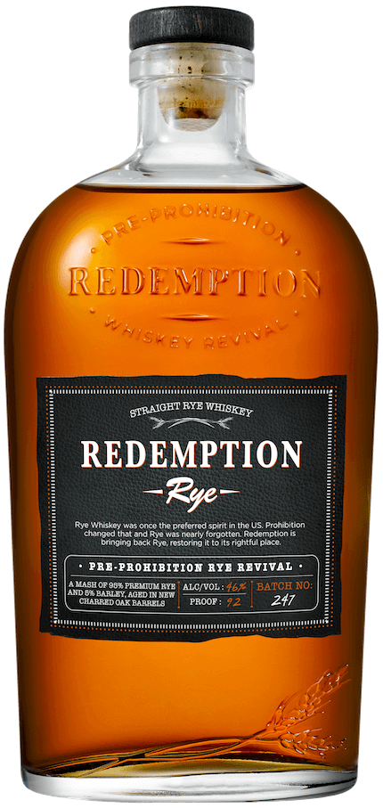 REDEMPTION RYE Rye BeverageWarehouse