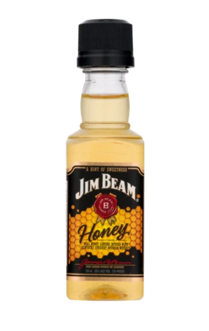 JIM BEAM HONEY PL 50ML SLEEVE (10 BOTTLES)