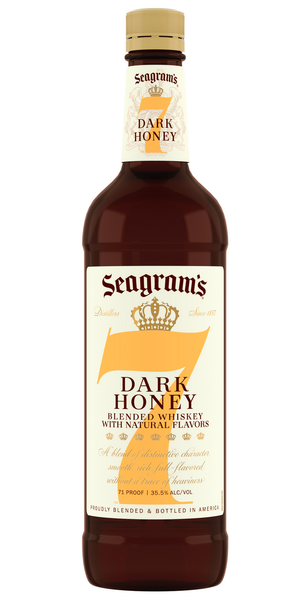 SEAGRAM'S 7 CROWN DARK HONEY
