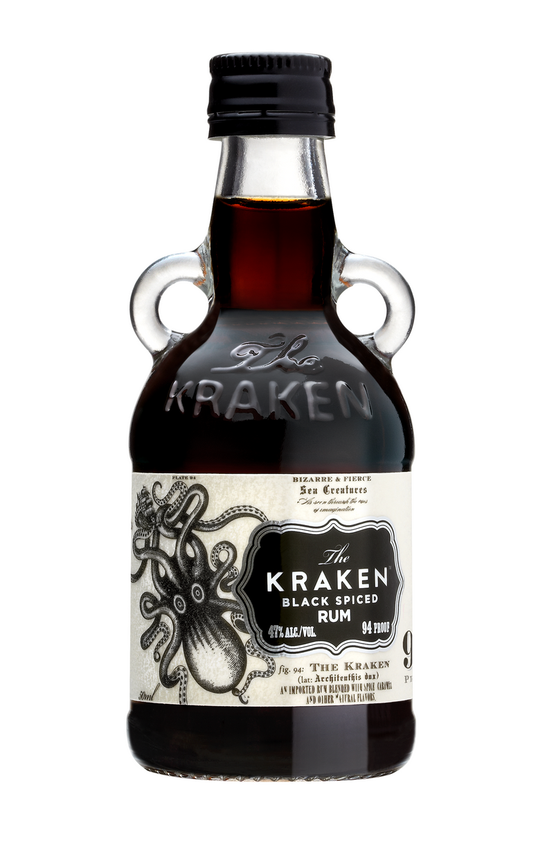 Kraken Black Spiced Rum 50ml – BevMo!