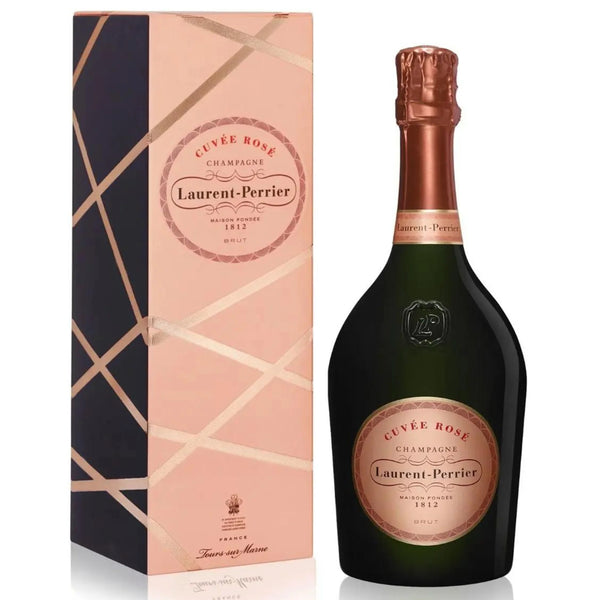 Laurent Perrier Cuvee Rose Gift Pack Ribbons NV