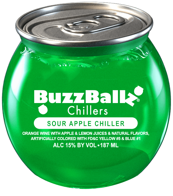 BuzzBallz Chillerz Sour Apple Chiller 187ML