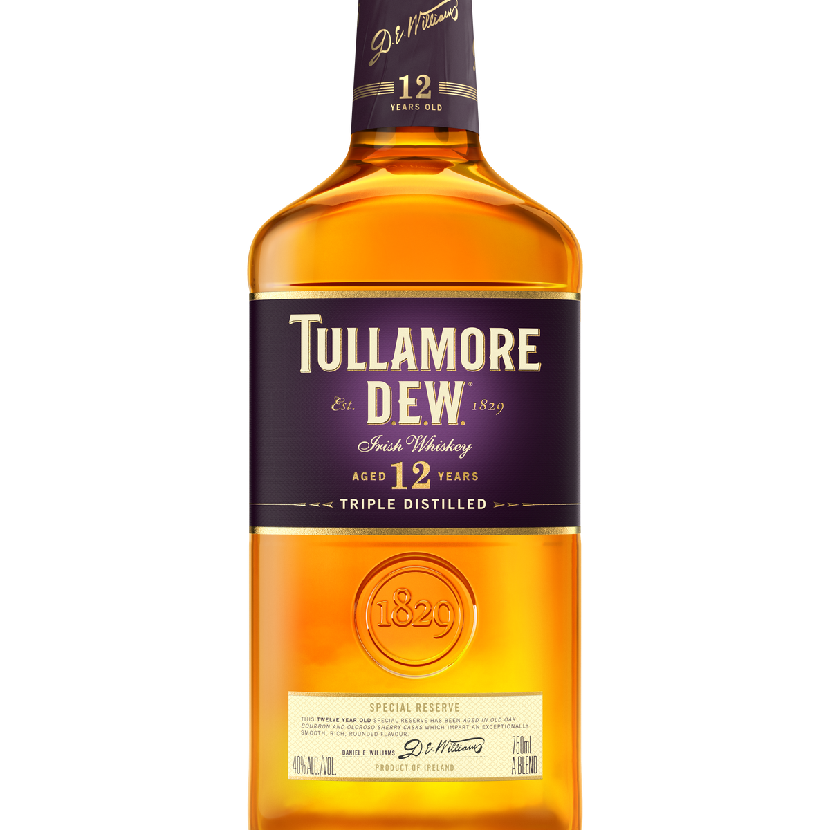 TULLAMORE DEW (IRISH)-12 YR