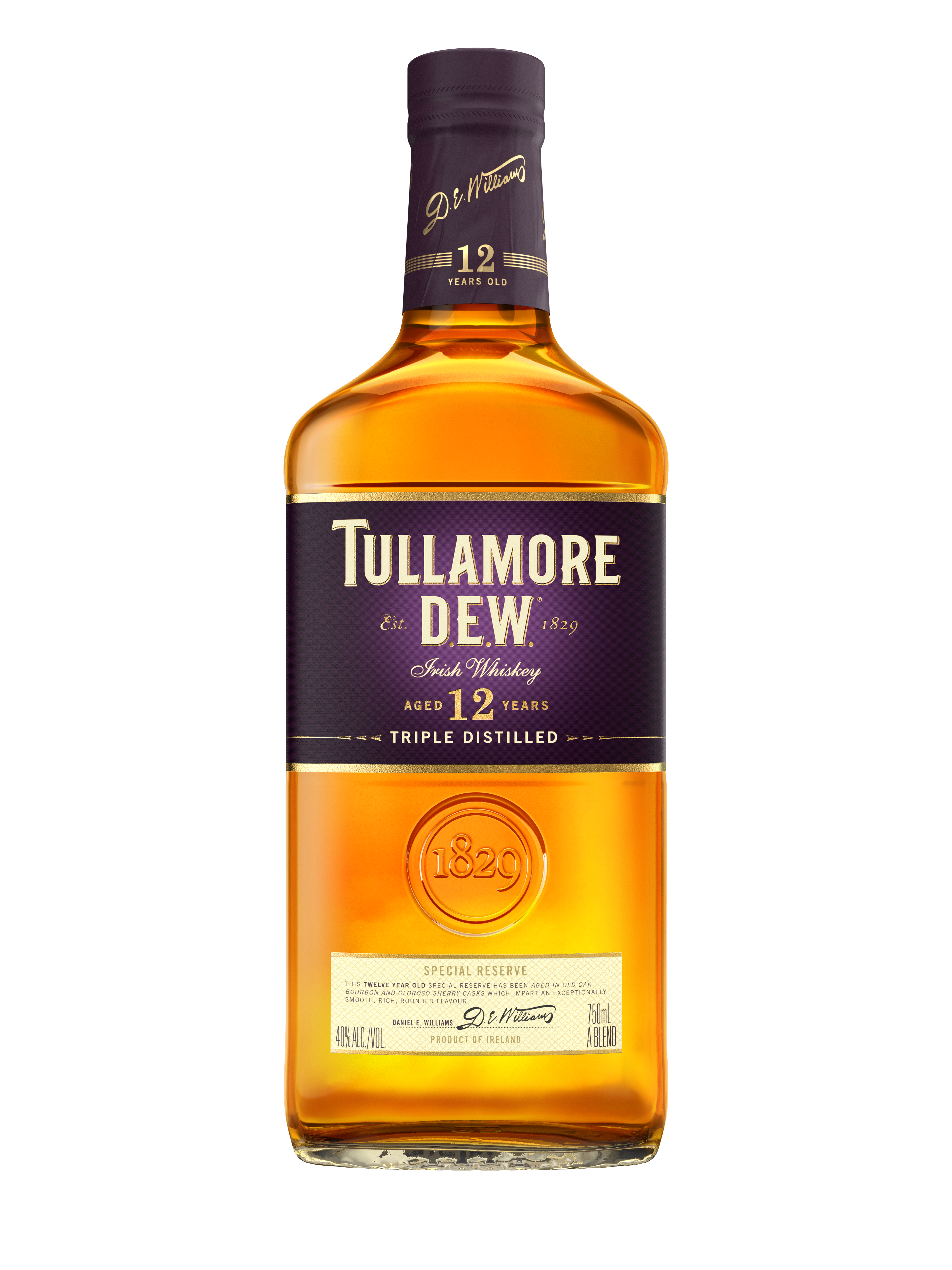 TULLAMORE DEW (IRISH)-12 YR