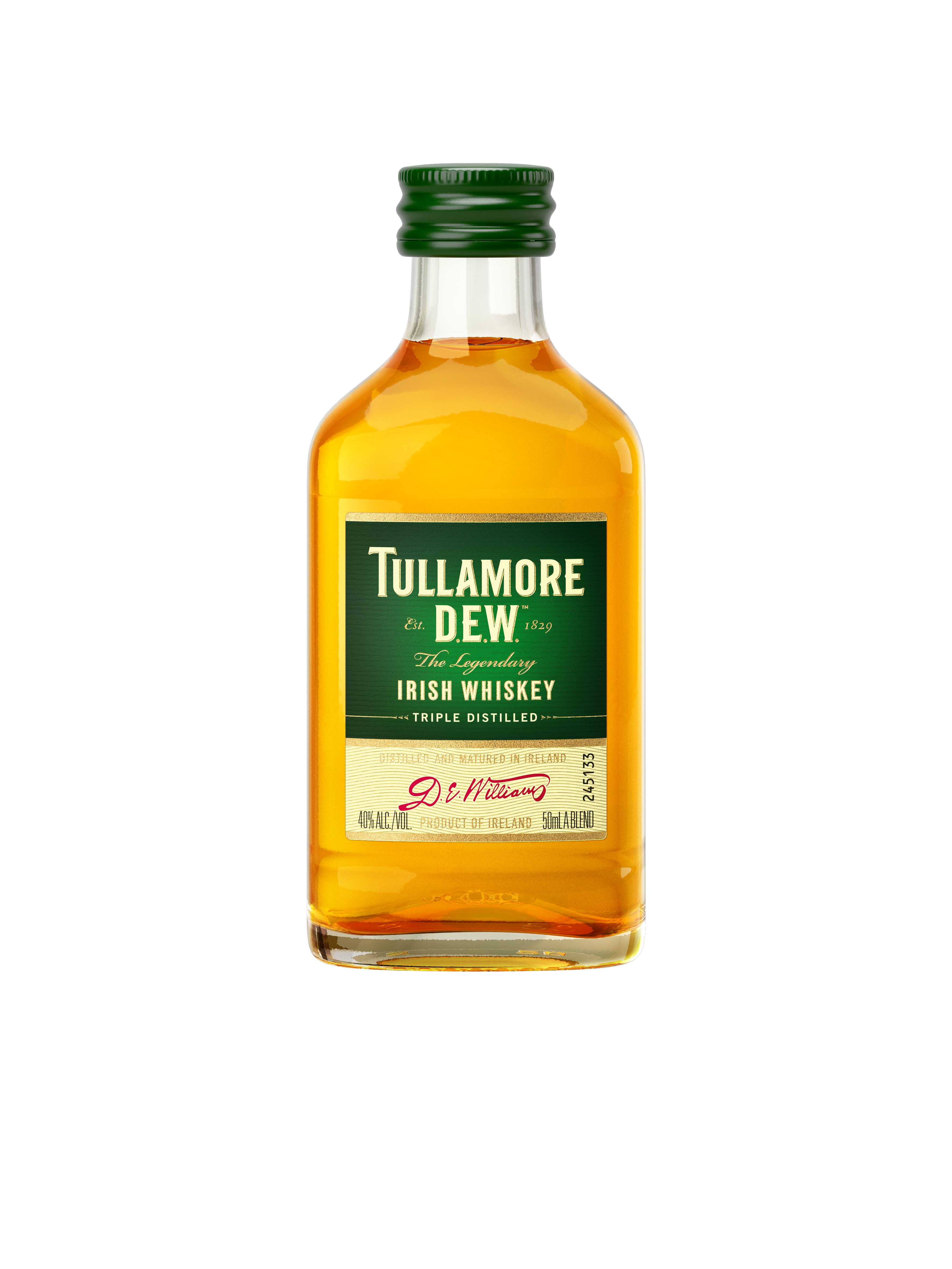 TULLAMORE DEW (IRISH) 50ML SLEEVE (12 BOTTLES)