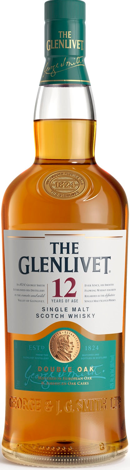 GLENLIVET-12 YR 1000ml