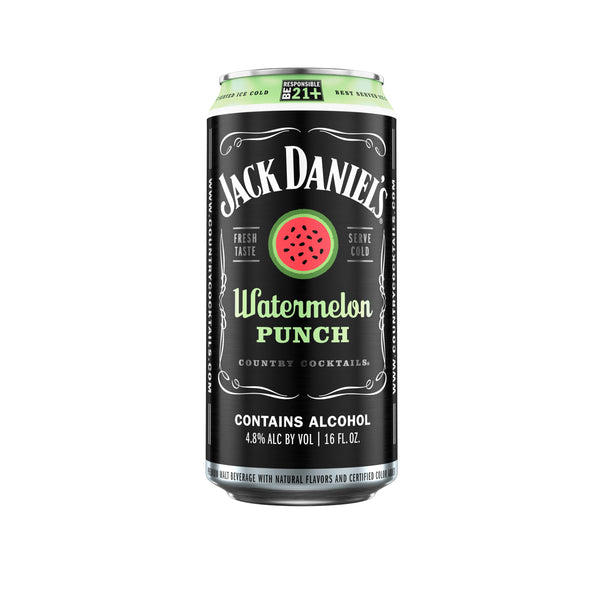 Jack Daniel's Country Cocktails Watermelon Punch 16oz Can