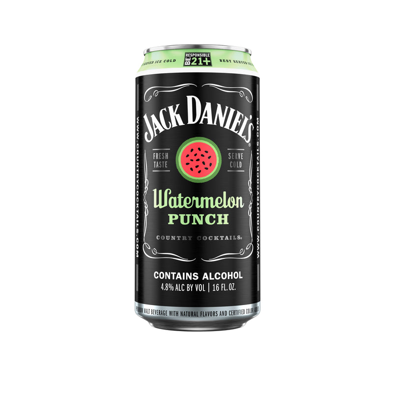Jack Daniel's Country Cocktails Watermelon Punch 16oz Can