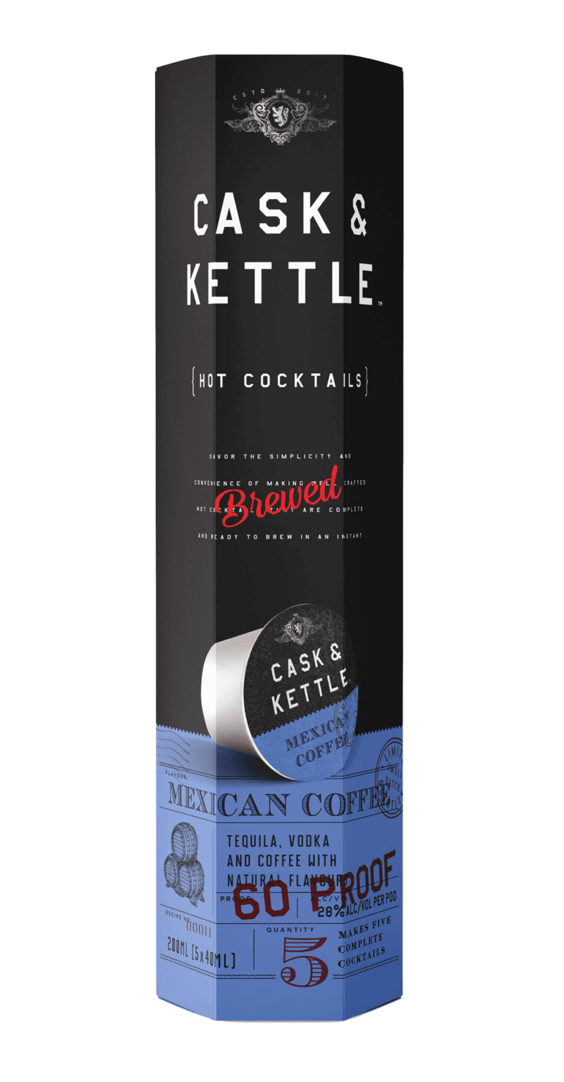 CASK & KETTLE MEXICAN COFFE PL 200ML