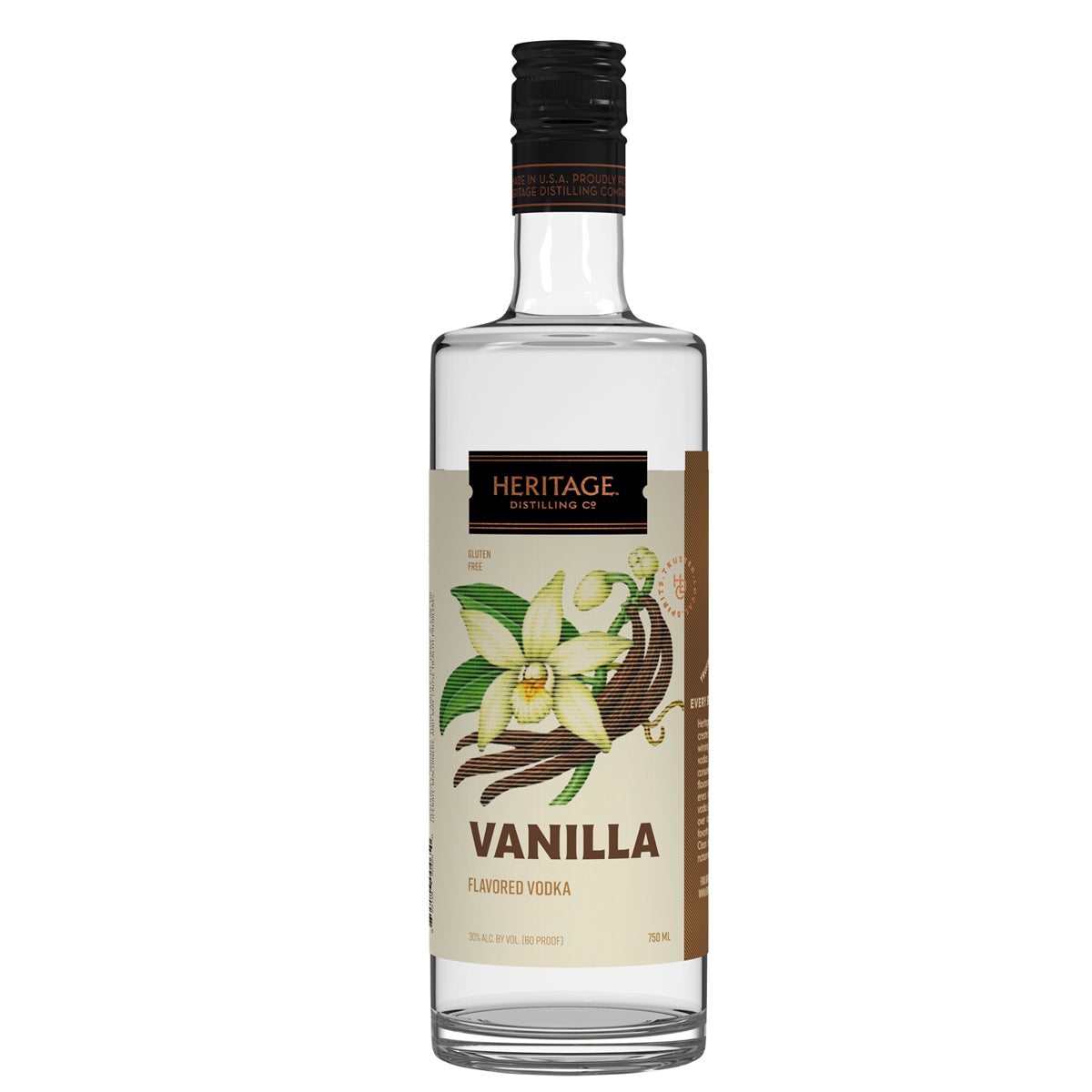 HERITAGE VANILLA VODKA – BeverageWarehouse