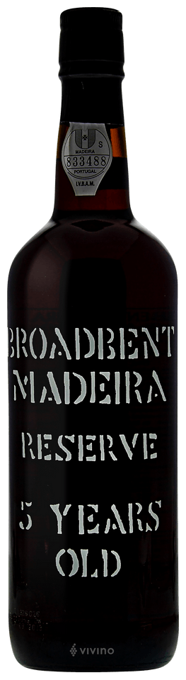 Broadbent Madeira 5 Year Old Reserve Sweet NV SWEET WS