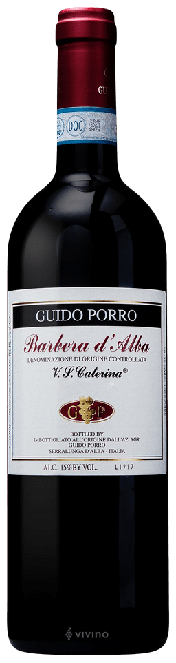 Guido Porro Barbera d'Alba Santa Caterina