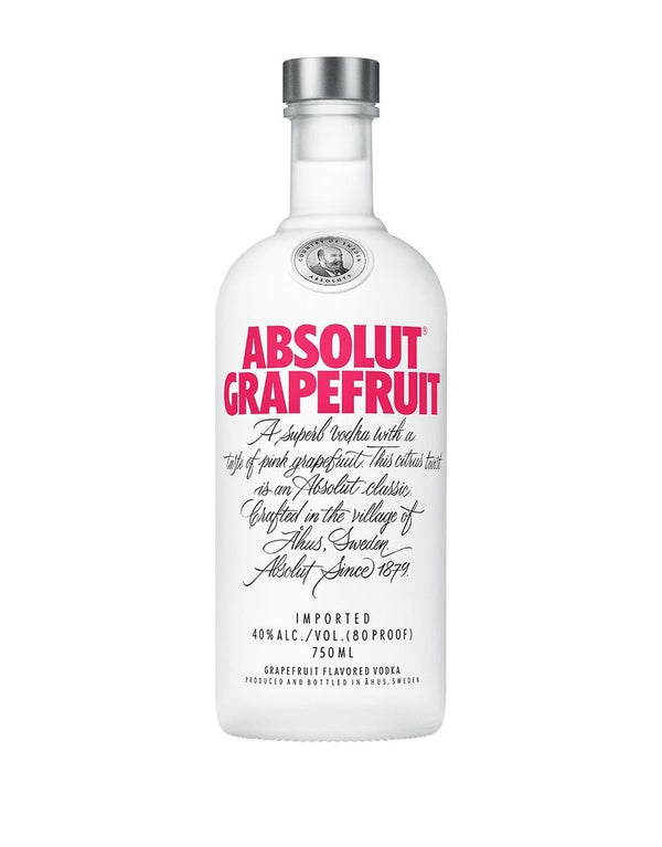 ABSOLUT GRAPEFRUIT Vodka BeverageWarehouse