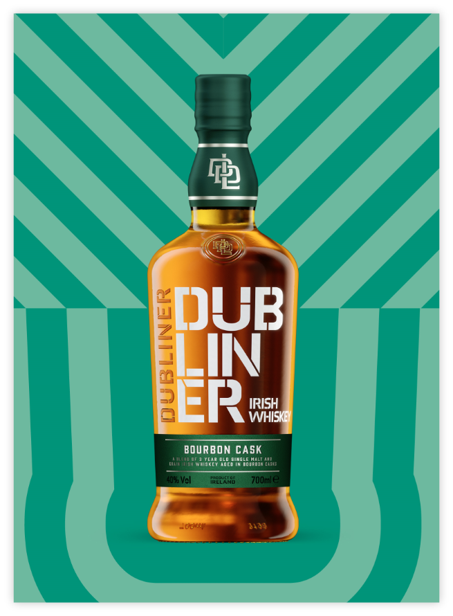 THE DUBLINER BOURBON CASK AGED Irish Whiskey BeverageWarehouse