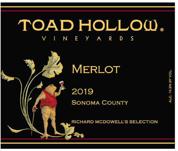 Toad Hollow Reserve Merlot – BeverageWarehouse - Main Image