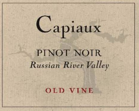 Capiaux Cellars Pinot Noit Old Vine