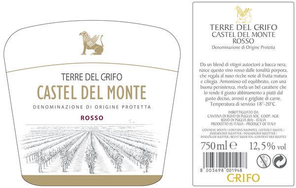 Castel del Monte Rosso Terre del Crifo