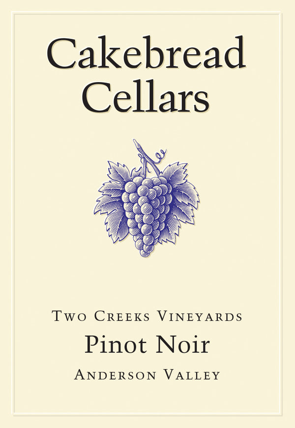 Cakebread Pinot Noir Two Creeks, Anderson Valley