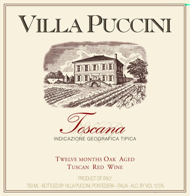 Villa Puccini Tuscan Red