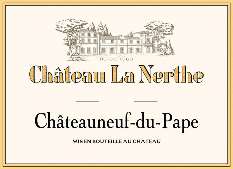 Chateau la Nerthe Chateauneuf-du-Pape Blanc, Rhone