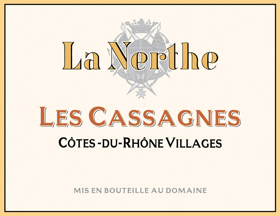 Chateau la Nerthe Cotes du Rhone 'Les Cassagnes', Rhone