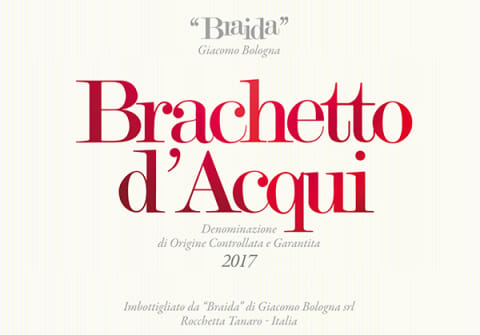 Braida Brachetto D'Acqui