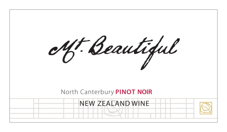 Mt Beautiful Pinot Noir, North Canterbury