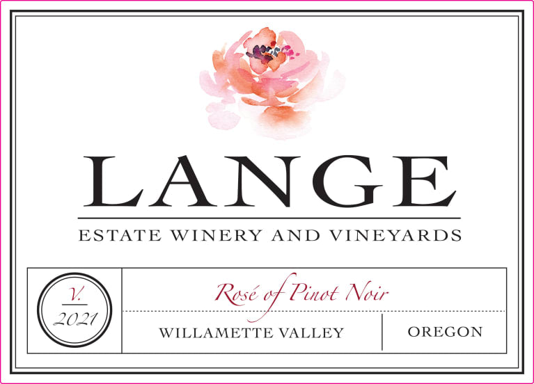 Lange Willamette Valley Rose of Pinot Noir