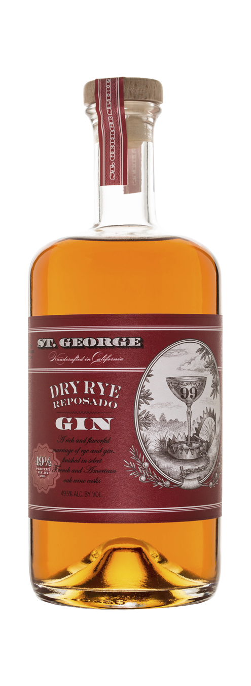 ST. GEORGE DRY RYE REPOSAD GIN Gin BeverageWarehouse