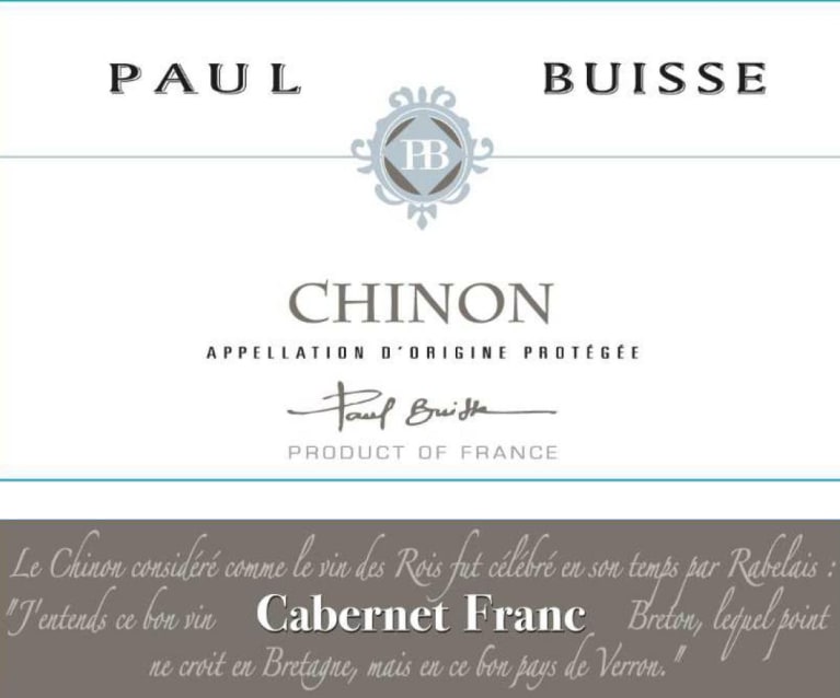 Paul Buisse Chinon Domaine Cabernet Franc