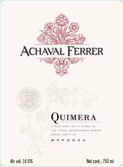 Achaval-Ferrer Quimera Red Blend