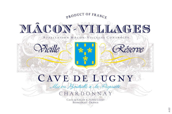 Cave de Lugny Vieille Reserve Macon Villages Chardonnay