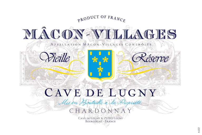 Cave de Lugny Vieille Reserve Macon Villages Chardonnay