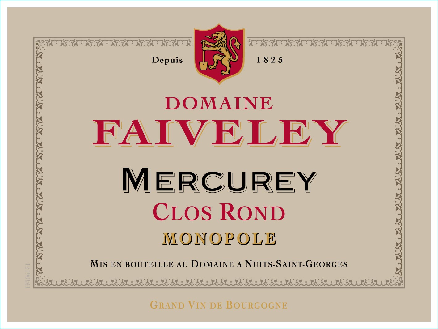 Faiveley Mercury Clos Rond (Monopole) Pinot Noir