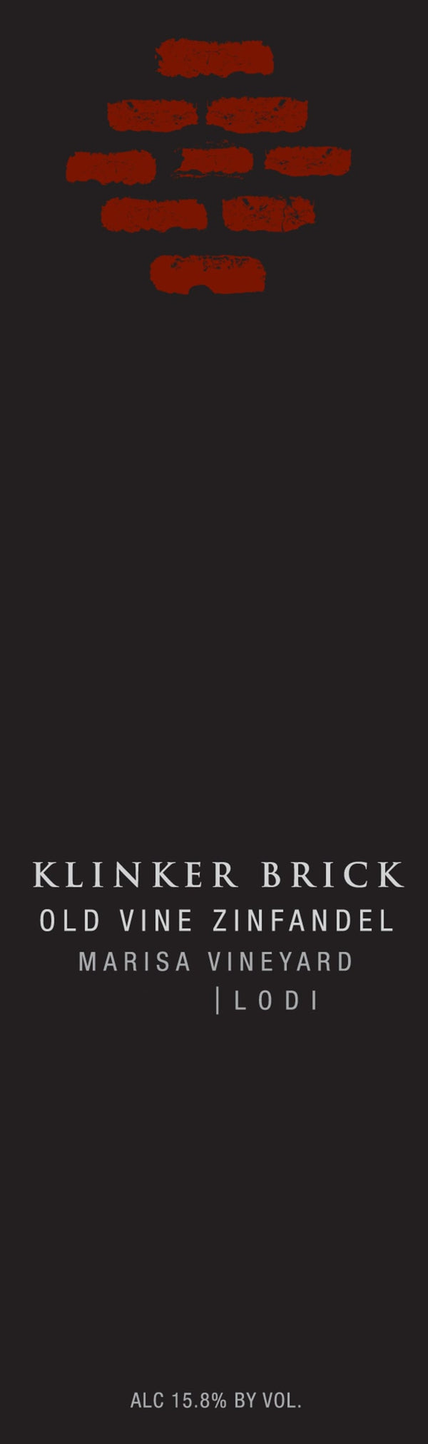 Klinker Brick Zinfandel Marisa Vineyard