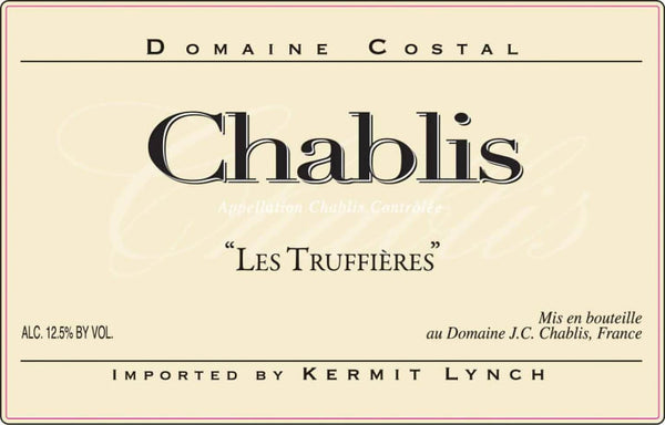 Henri Costal Chablis Les Truffieres