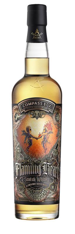 COMPASS BOX FLAMING HEART