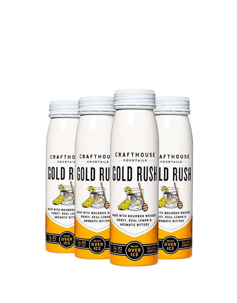 CRAFTHOUSE COCKTAILS GOLD RUSH 200ML (4 Pack)