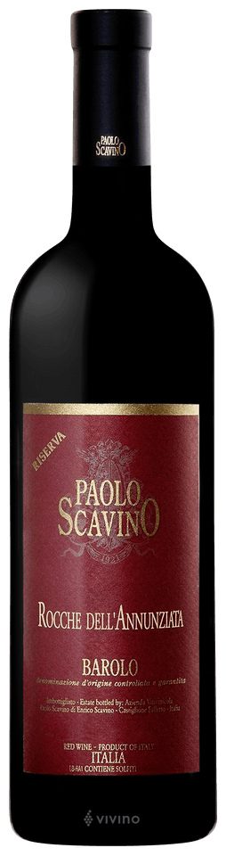 Paolo Scavino Barolo Riserva Rocche Annuziata