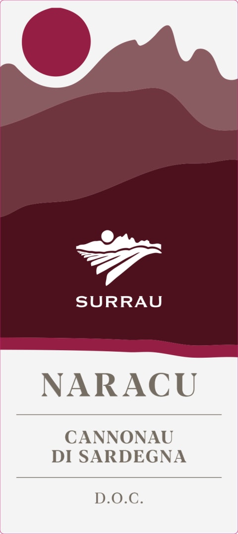 Surrau Naracu Cannonau Sardegna DOC