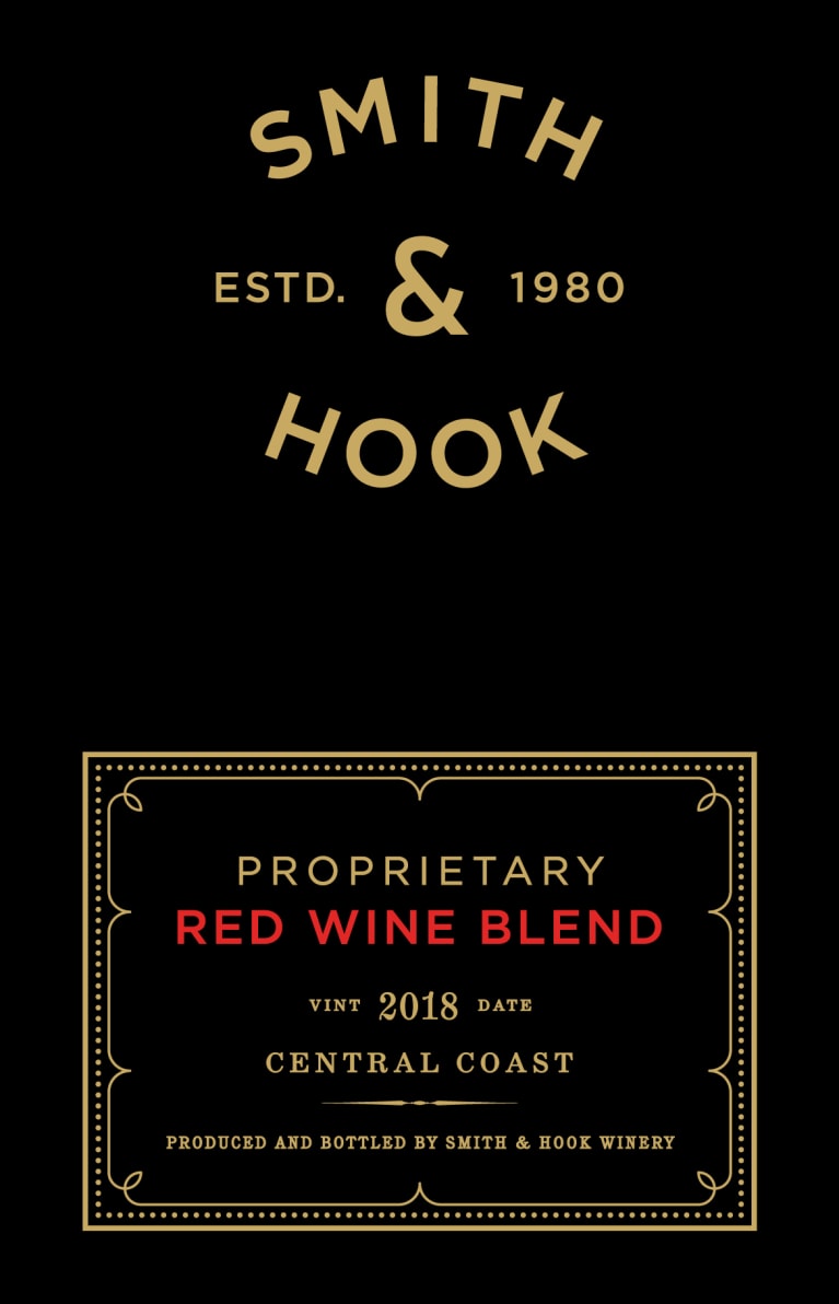 Smith & Hook Proprietary Red Blend, Central Coast