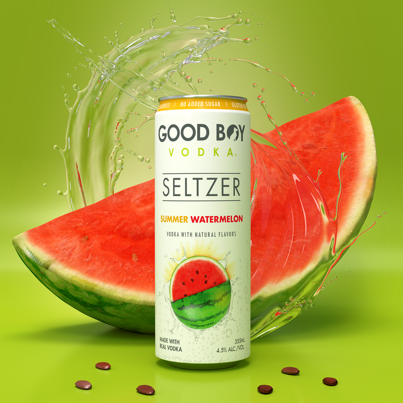 Good Boy Seltzer Summer Watermelon (Pack of 4)