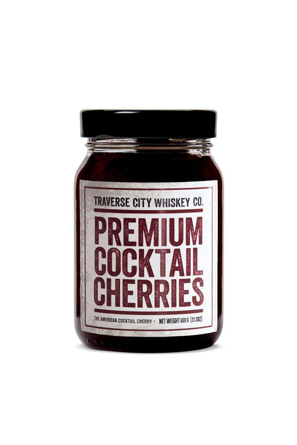 Traverse City Whiskey Premium Cocktail Cherries (21.2oz)