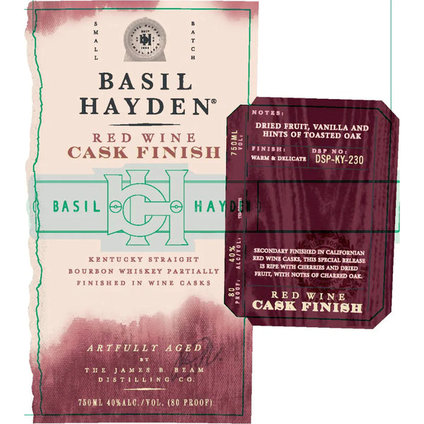 BASIL HAYDEN RED WINE CASK FIN