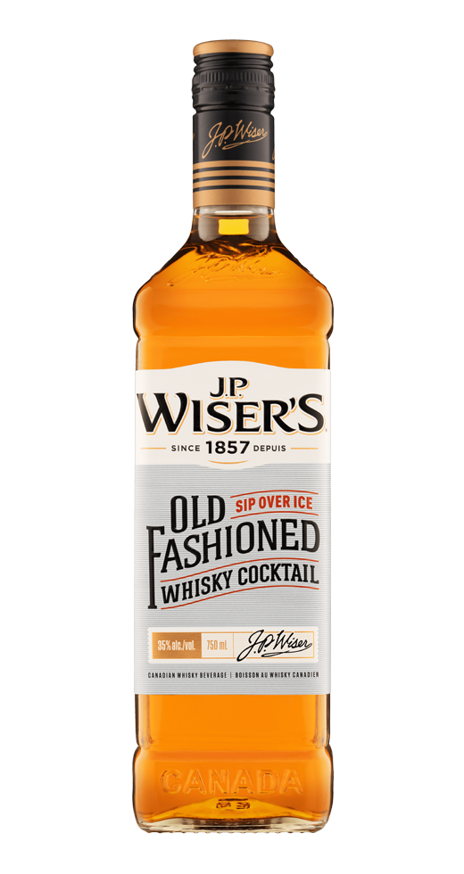 J.P. WISER'S OLD FASHIONED Canadian Whisky BeverageWarehouse
