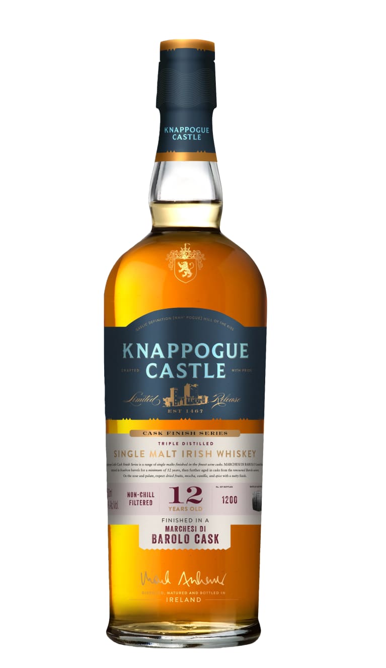 KNAPPOGUE CASTLE BAROLO-12 YR Irish Whiskey BeverageWarehouse